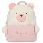 Pink & Ivory Teddy Bear Backpack, 3, hi-res
